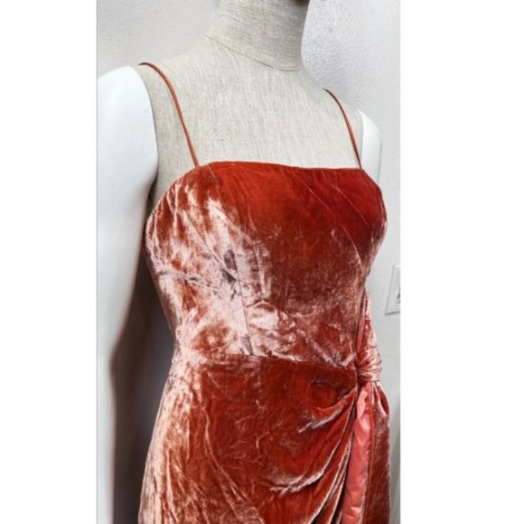 $425 BNWT CINQ A SEPT VELVET MINI  DRESS 8 - Picture 8 of 11